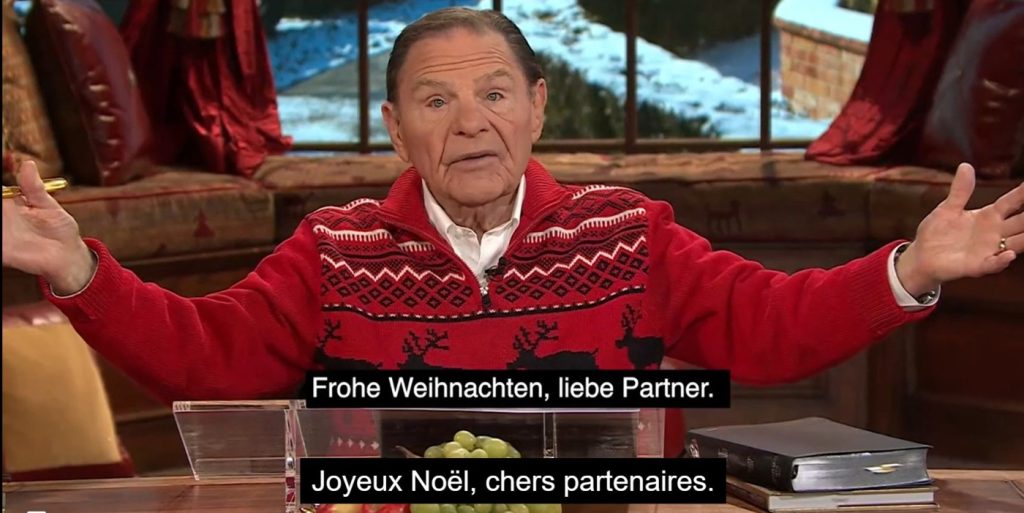 2024 Vœux de Noël de Kenneth Copeland